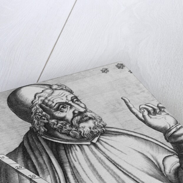 Portrait of Ptolomy by Andre Thevet