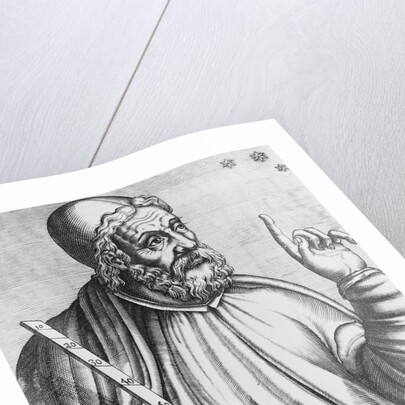 Portrait of Ptolomy by Andre Thevet