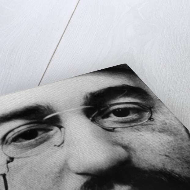 Face of French Artist Henri de Toulouse-Lautrec by Anonymous