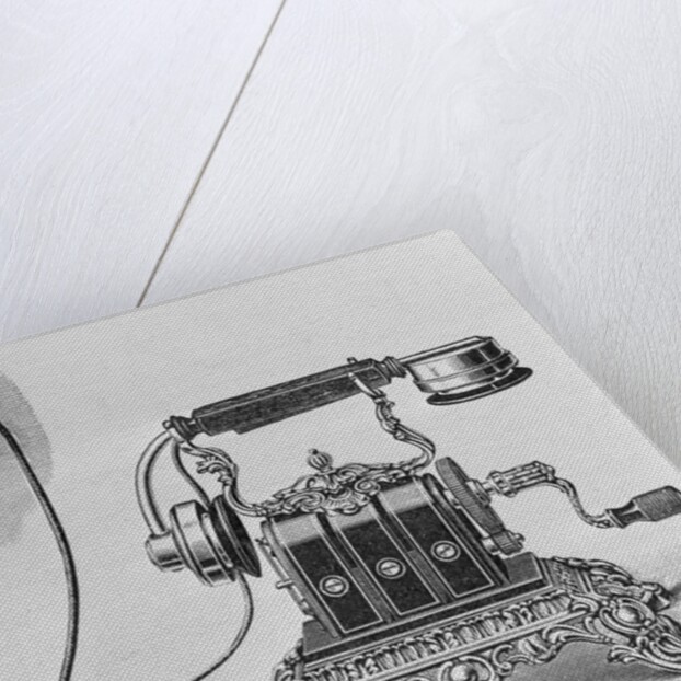 Victorian Style Telephone by Anonymous