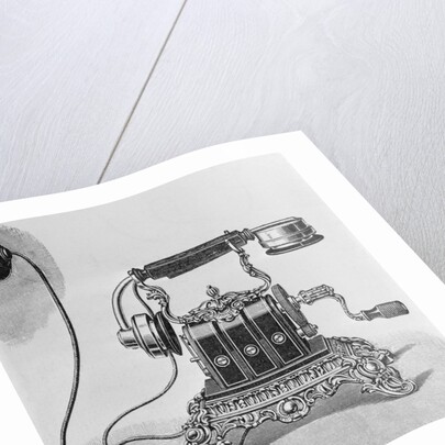 Victorian Style Telephone by Anonymous