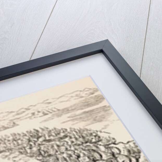 Print Depicting English and Spanish Fleets Fighting near the Isle of Wight by Anonymous