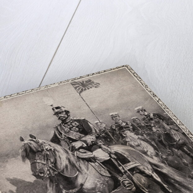 Portrait of Emperor Mutsuhito on Horseback by Anonymous