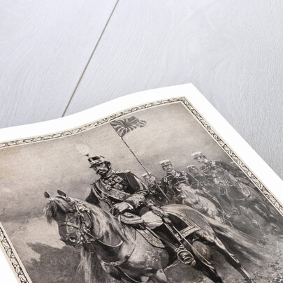 Portrait of Emperor Mutsuhito on Horseback by Anonymous