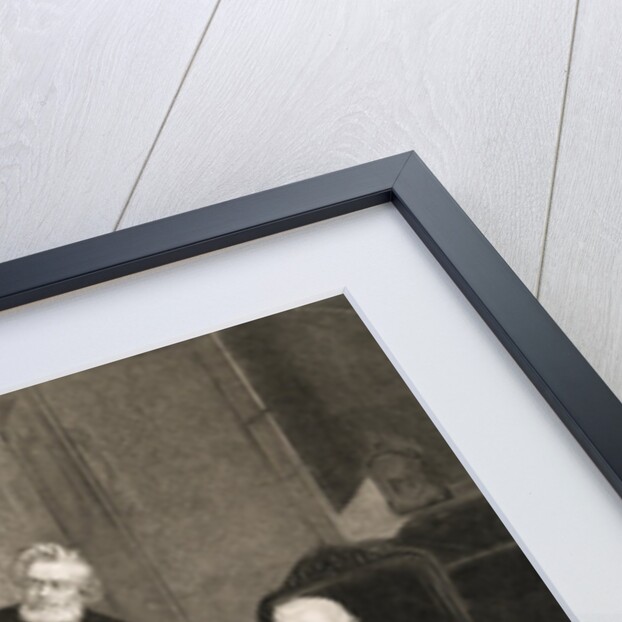 Otto von Bismarck with Adolphe Thiers and Jules Faure by Anonymous