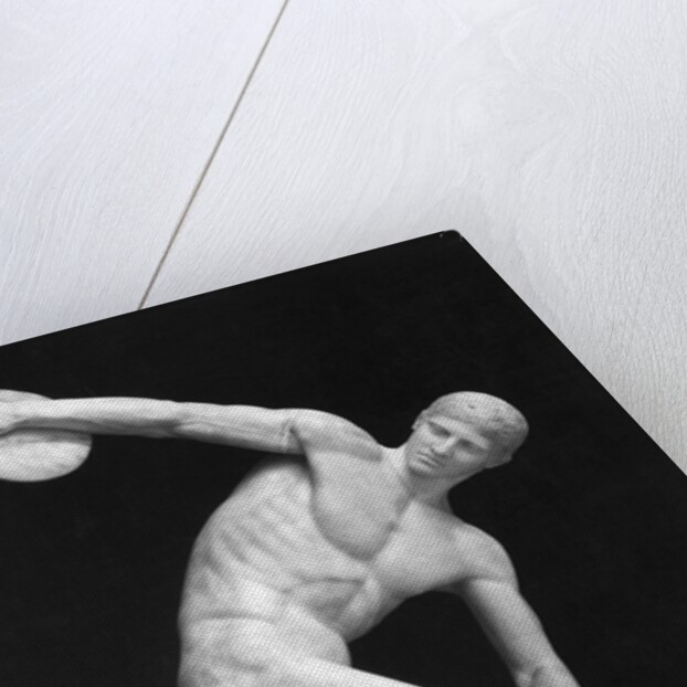 Roman Sculpture of The Discus Thrower by Anonymous