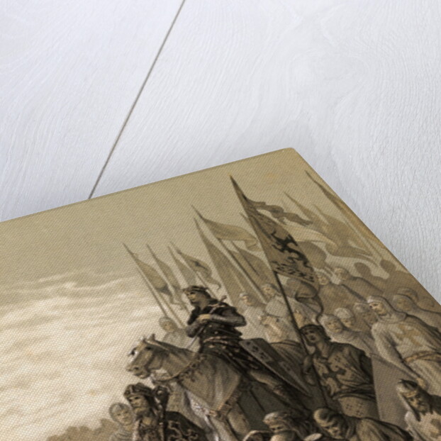 Saint Louis Leading Army by Anonymous