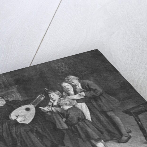 Martin Luther and Family Singing Together by Anonymous