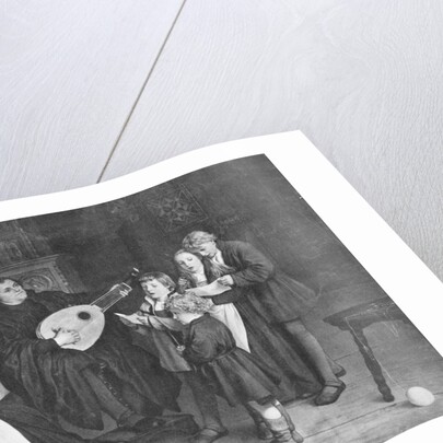Martin Luther and Family Singing Together by Anonymous