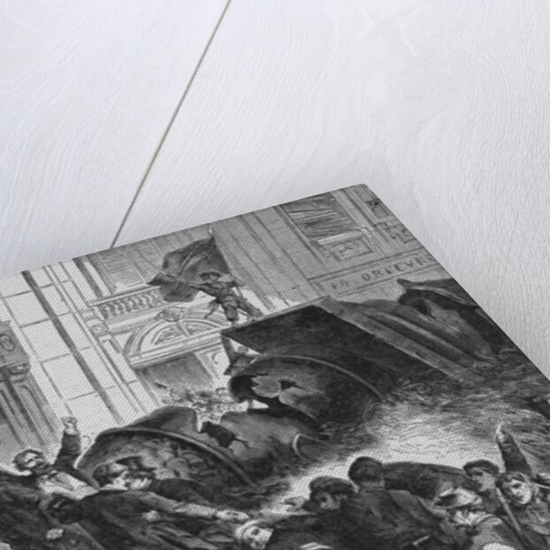 People Destroying Column of Napoleon by Anonymous