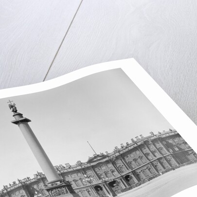 Winter Palace and Alexander Column in Leningrad by Anonymous