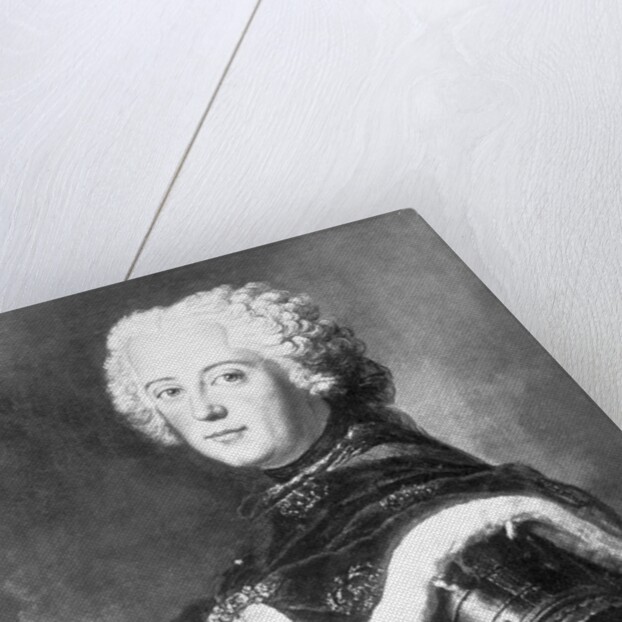 Frederick The Great as Crown Prince by Antoine Pesne