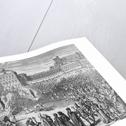 Burning Suspects at the Stake at Spanish Inquisition by Anonymous