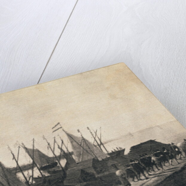 Puritans Leaving for New World by Anonymous