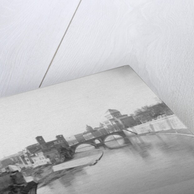 Tiber River in Rome by Anonymous