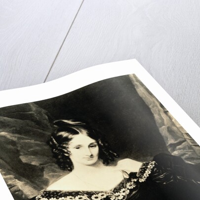 Portrait of Mary Shelley by Anonymous