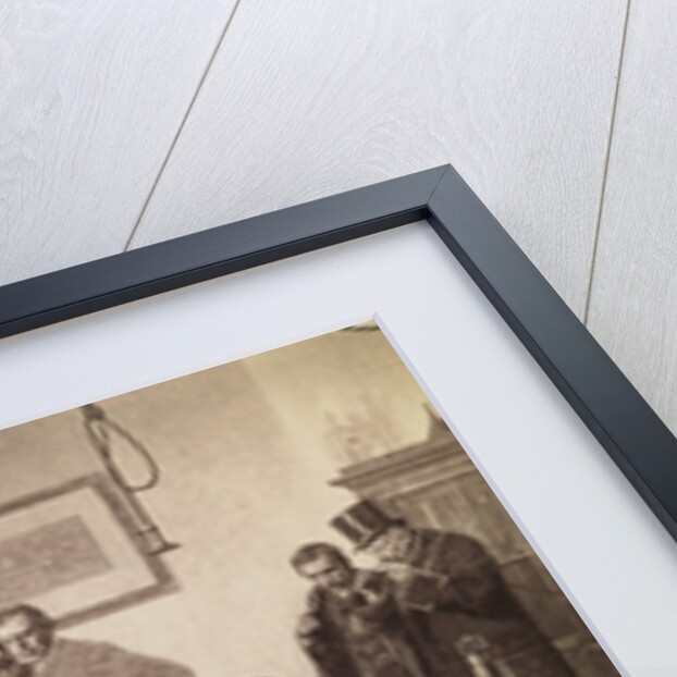 Illustration of an Early Hypnotism Attempt by R. Falkenberg