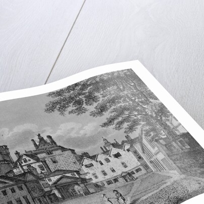 Engraving of Scotland Yard by Anonymous