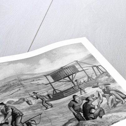 Immigrants Panning for Gold by Anonymous