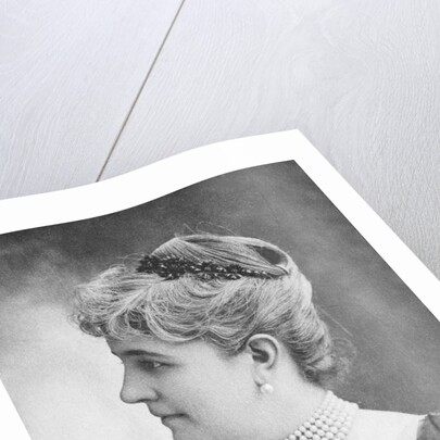 Profile Portrait of Bertha Palmer by Anonymous