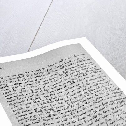 Letter Written by Jonathan Swift