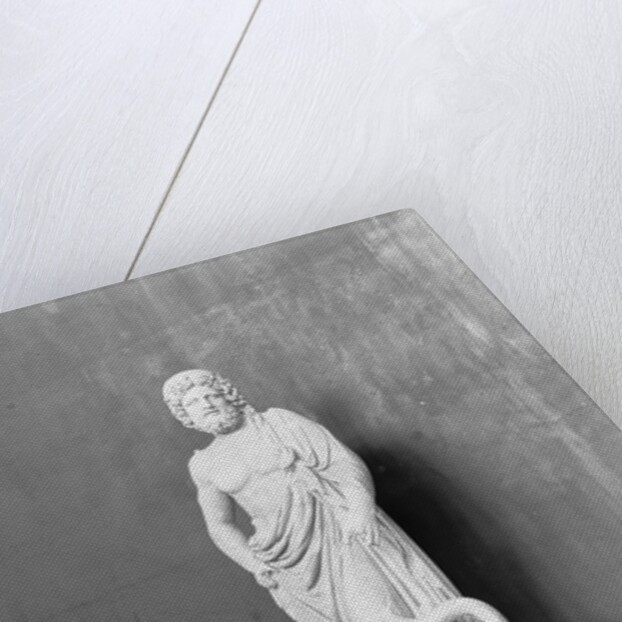 Display of Aesculapius Statue by Anonymous
