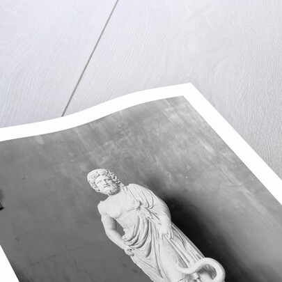 Display of Aesculapius Statue by Anonymous