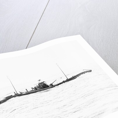 German Submarine on Raid in Atlantic by Anonymous