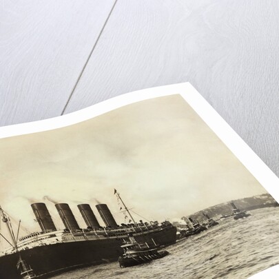 The Luxury Liner Lusitania by Anonymous