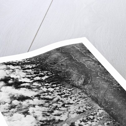 Aerial View of World War I Gas Attack by Anonymous