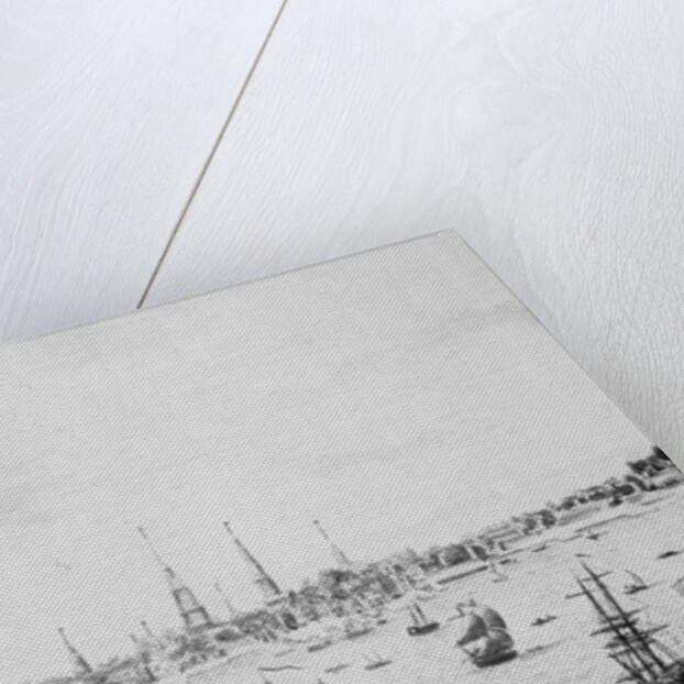 Boat-Filled Harbor by Anonymous