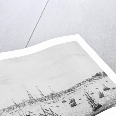Boat-Filled Harbor by Anonymous