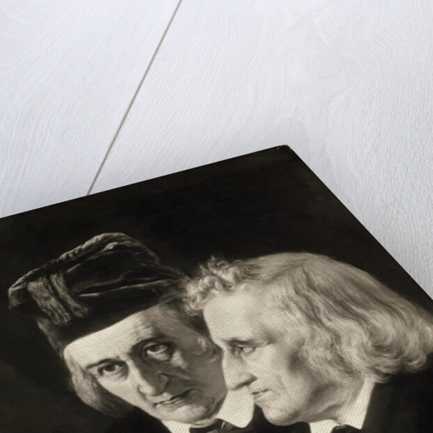 Portrait of the Brothers Grimm by Anonymous