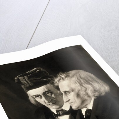 Portrait of the Brothers Grimm by Anonymous