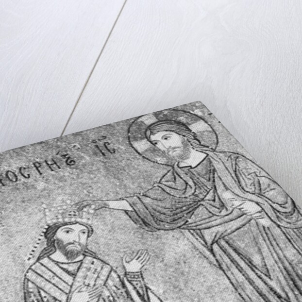 Christian Depiction with King Roger II by Anonymous