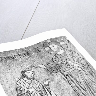 Christian Depiction with King Roger II by Anonymous