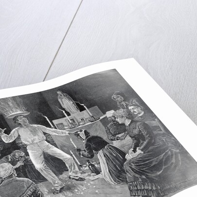 Man Performing Voodoo Dance by Anonymous