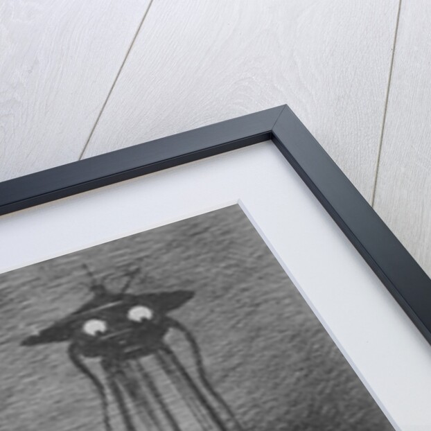 Illustration of a Martian Fighting Machine in London by Alvim Correa