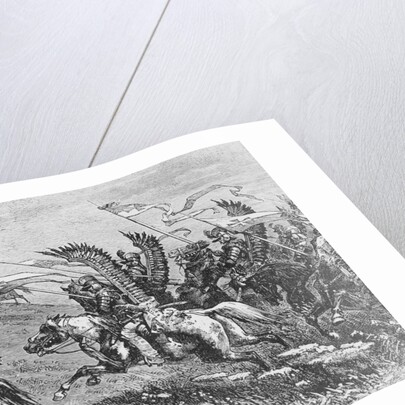 Joseph II and His Men on Horseback by Anonymous