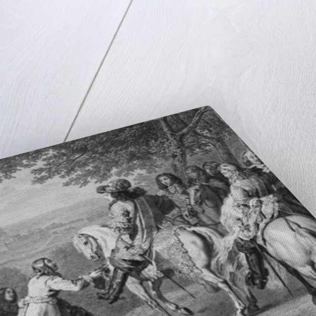 Louis XIV Receiving Key to City by Anonymous