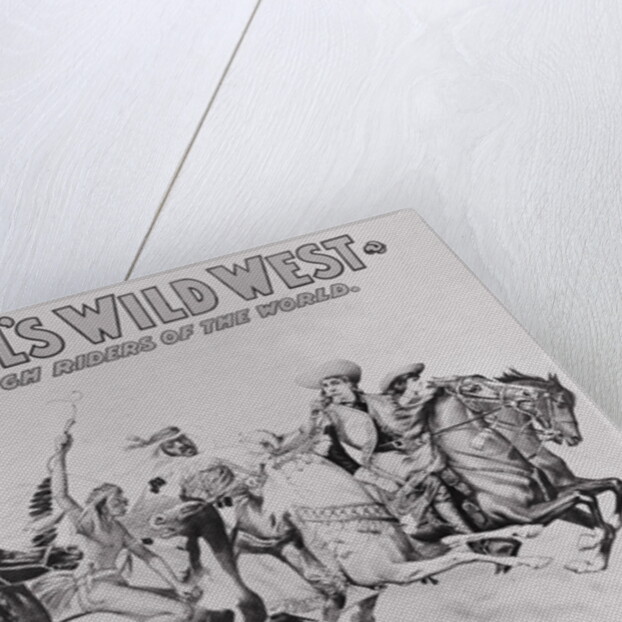 Poster on the Wild West by Anonymous