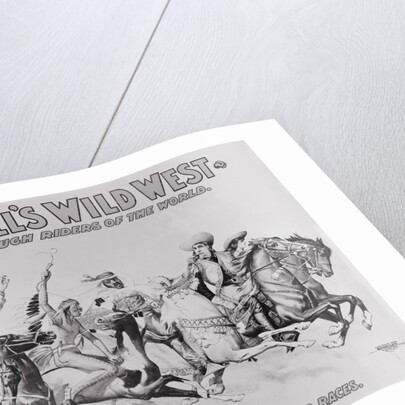 Poster on the Wild West by Anonymous