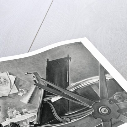 Worker Observing Finished Product by Anonymous