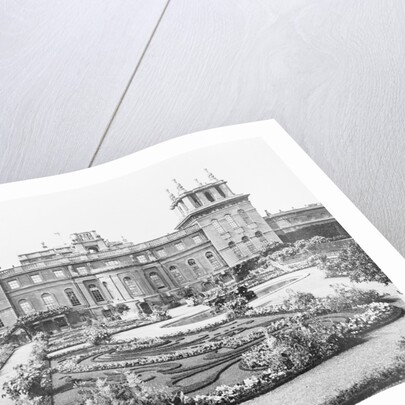 Ground View of Blenheim Palace in England by Anonymous