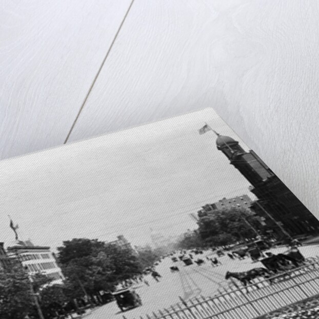 Looking Up Penn Avenue Towards Capitol by Anonymous