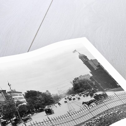 Looking Up Penn Avenue Towards Capitol by Anonymous