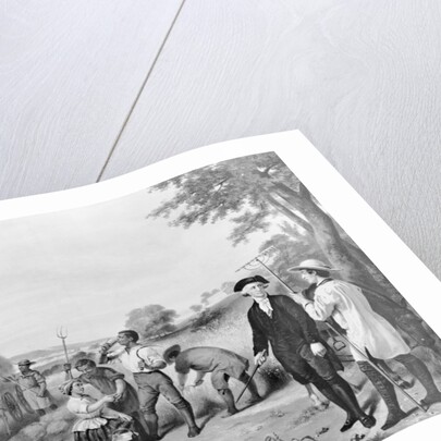 George Washington Conversing with Workers by Anonymous