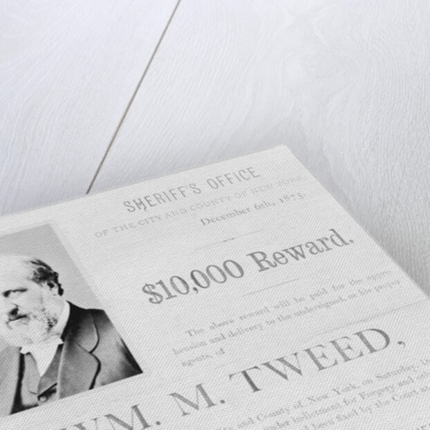 Warrant for William M. Tweed by Anonymous