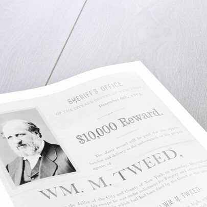 Warrant for William M. Tweed by Anonymous