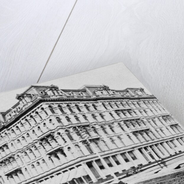 Original Marshall Field Building Before Great Chicago Fire by Anonymous